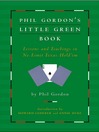 Phil Gordon's Little Green Book (eBook): Lessons and Teachings in No Limit Texas Hold'em